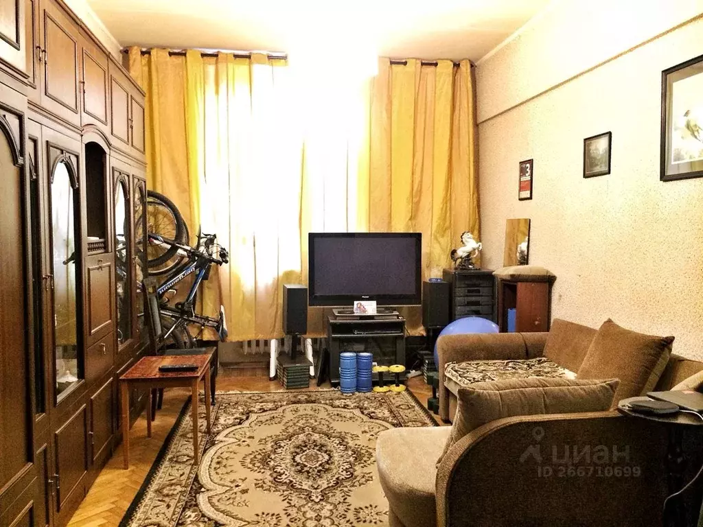 Комната Москва Люсиновская ул., 53 - Фото 1