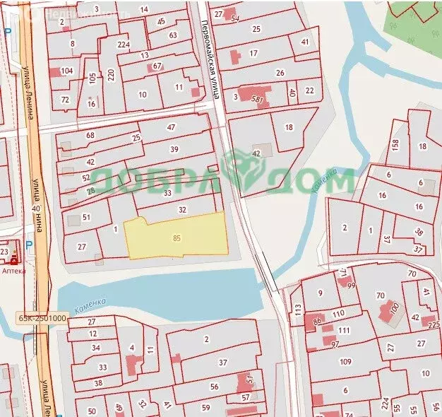 Участок в село Кашино, Первомайская улица, 115 (30 м) - Фото 2