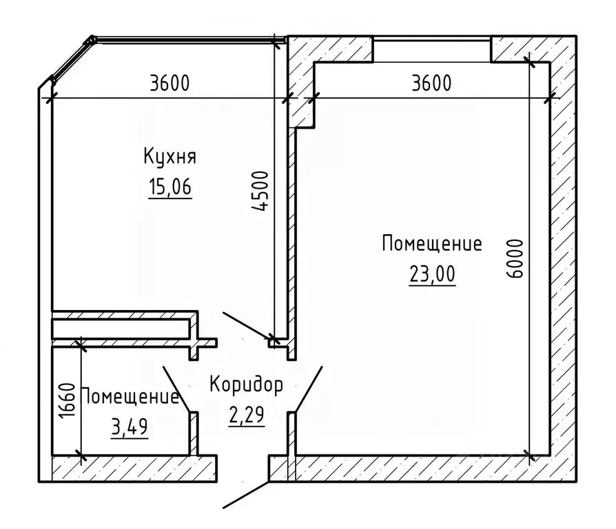 1-к кв. Кабардино-Балкария, Нальчик ул. Шарданова (43.7 м) - Фото 2