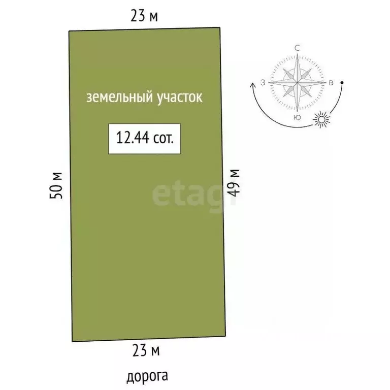 Участок в Тюменская область, Нижнетавдинский район, с. Тюнево ул. ... - Фото 1