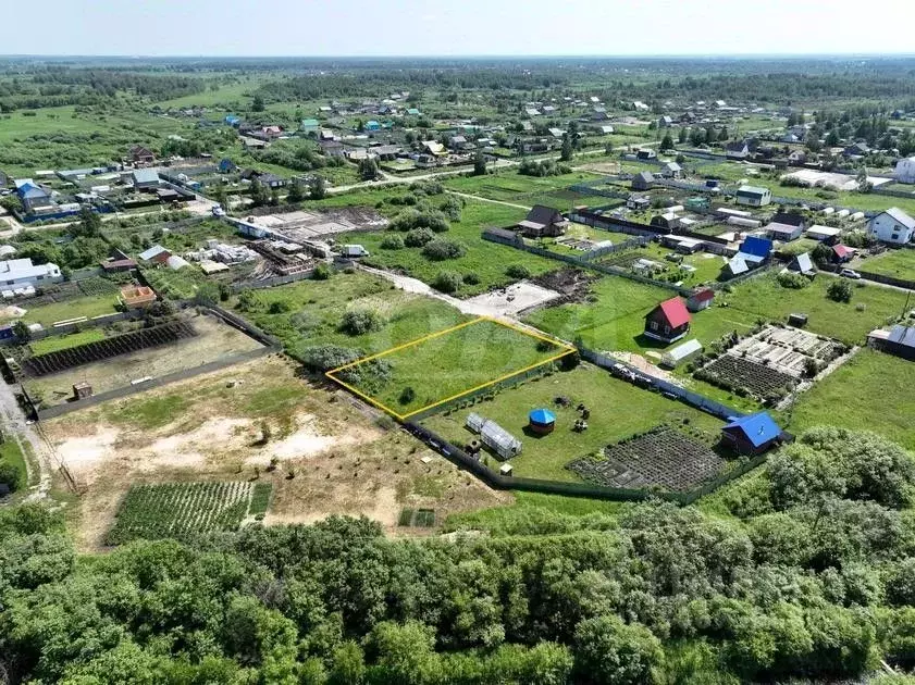 Участок в Тюменская область, Тюмень Царево садовое товарищество, 498 ... - Фото 1