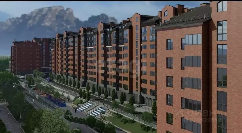 2-к кв. Северная Осетия, Владикавказ Кырджалийская ул., 13 (86.0 м) - Фото 2