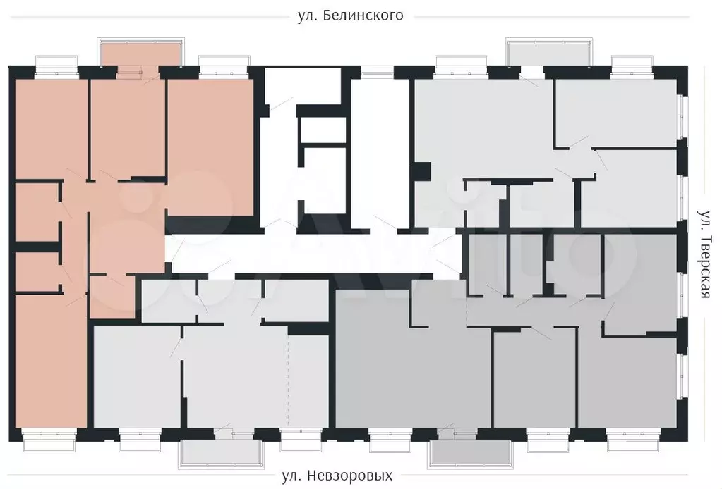 3-к. квартира, 87,2 м, 5/9 эт. - Фото 1