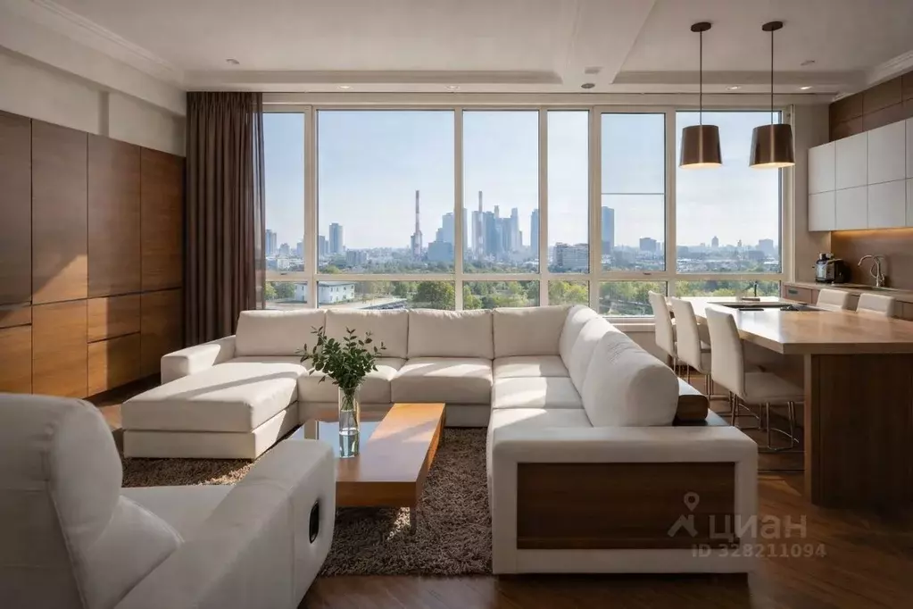 3-к кв. Москва ул. Усачева, 2С3 (158.0 м) - Фото 1