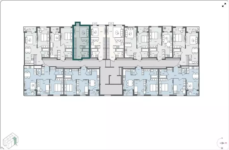 Квартира-студия: село Перхушково, микрорайон Равновесие, 4 (27.8 м) - Фото 2