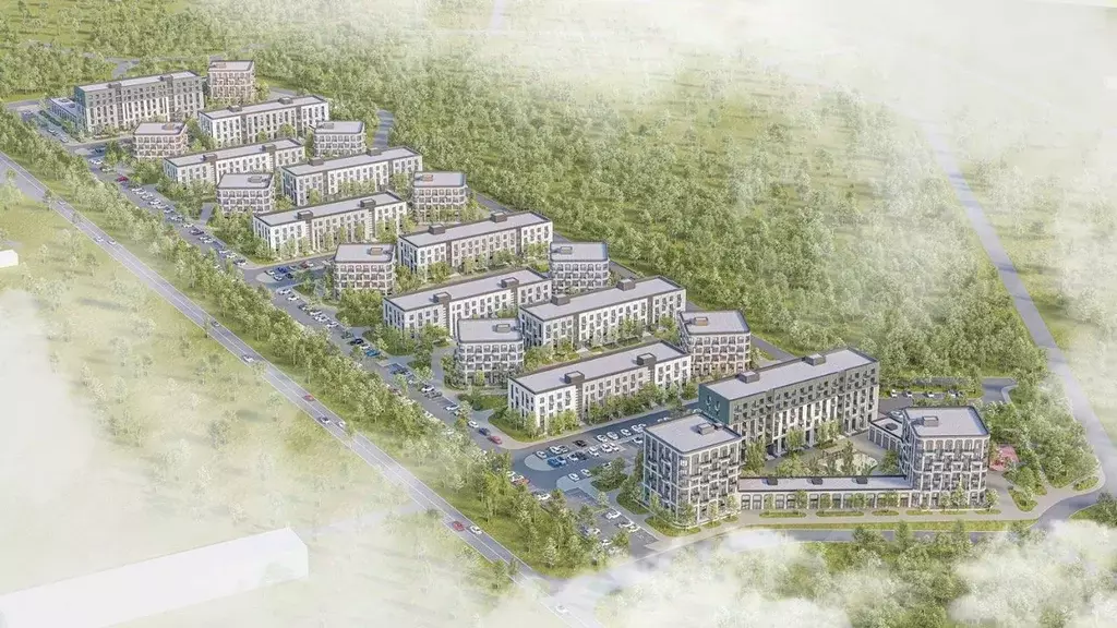 1-к кв. Ленинградская область, Всеволожский район, Романовское с/пос, ... - Фото 1