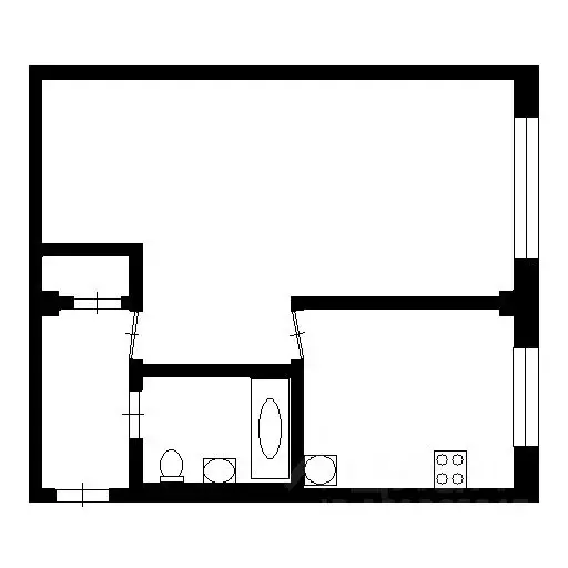 1-к кв. Иркутская область, Ангарск 91-й кв-л, 18 (33.0 м) - Фото 2