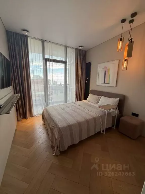 Студия Краснодарский край, Сочи Светлана мкр, ул. Депутатская, 10Б/1 ... - Фото 1