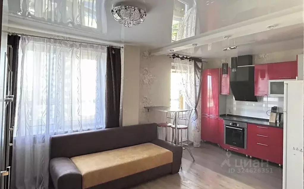 Студия Кировская область, Киров ул. Ивана Попова, 56 (29.0 м) - Фото 1