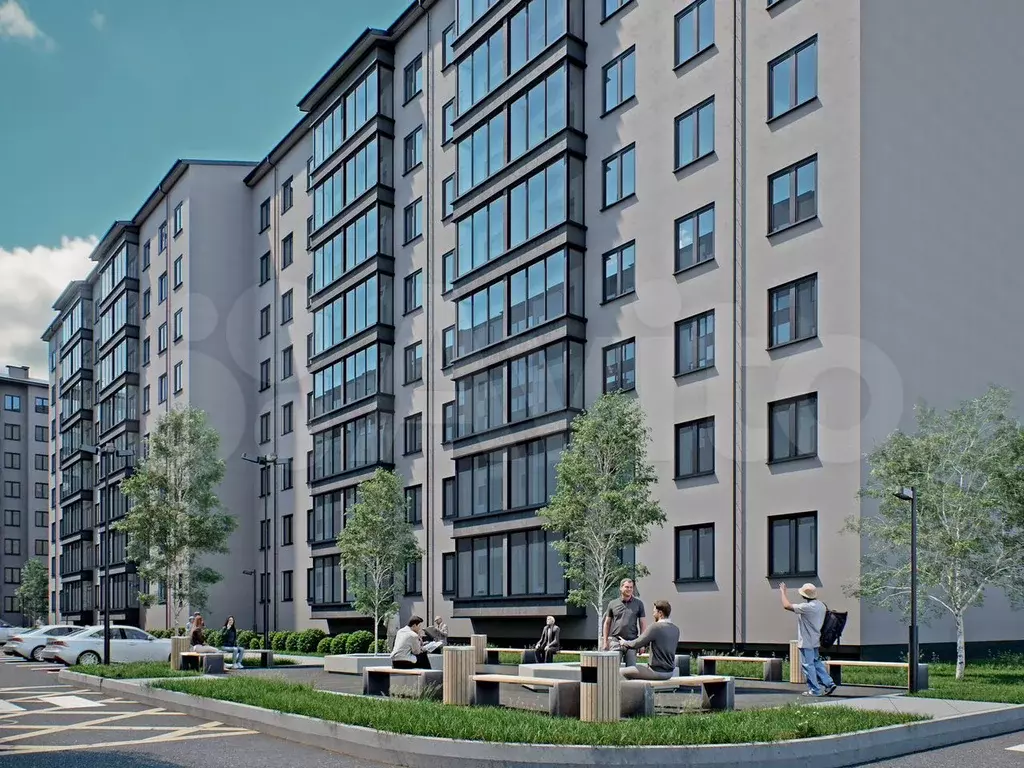 1-к. квартира, 32 м, 2/8 эт. - Фото 0