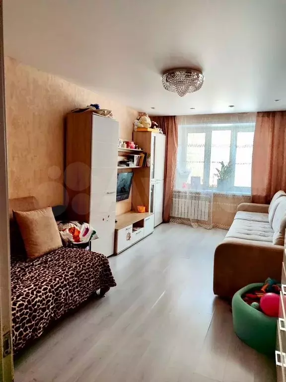 1-к. квартира, 39 м, 2/9 эт. - Фото 1