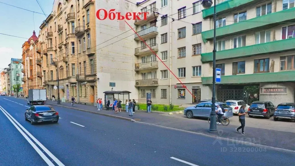 Помещение свободного назначения в Санкт-Петербург Каменноостровский ... - Фото 1