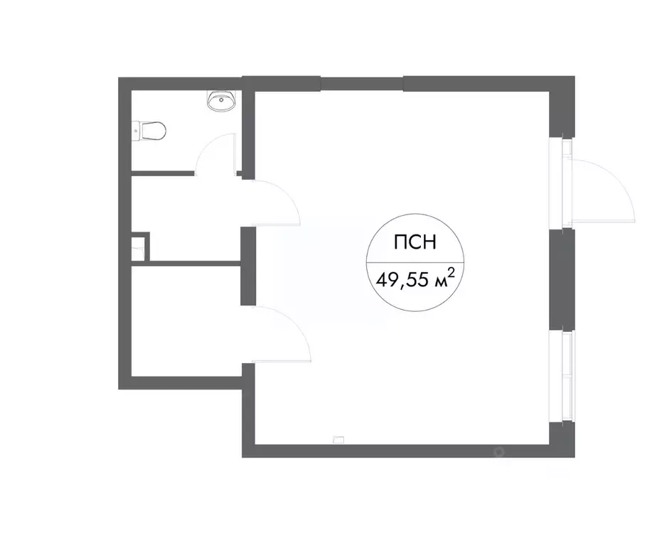 Помещение свободного назначения в Москва Автомобильный проезд, 4 (50 ... - Фото 0