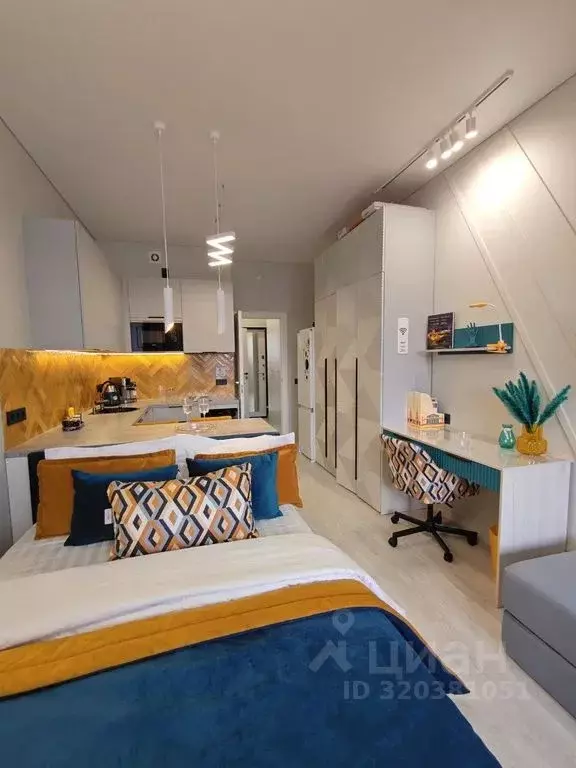 Студия Санкт-Петербург Дальневосточный просп., 19к1 (26.0 м) - Фото 2