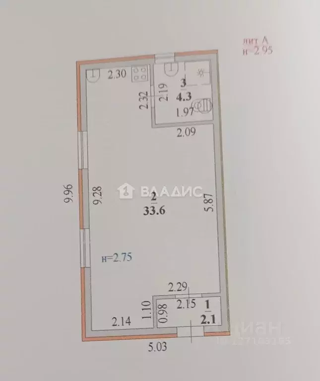 Дом в Краснодарский край, Ейск Виктория СТ, ул. 12-я (40 м) - Фото 1