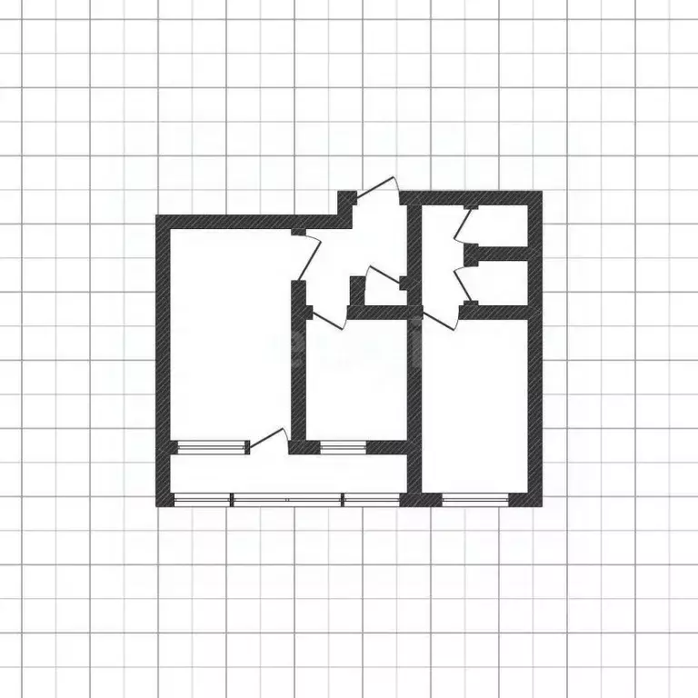 2-к кв. Курская область, Курск Союзная ул., 18 (53.0 м) - Фото 2