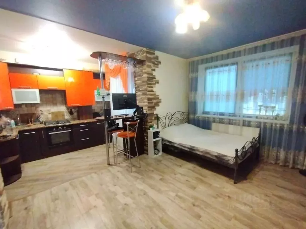 1-к кв. Калининградская область, Калининград ул. Маршала Новикова, 13 ... - Фото 1