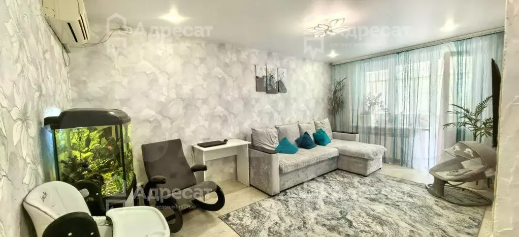 3-к. квартира, 61,7 м, 1/2 эт. - Фото 1