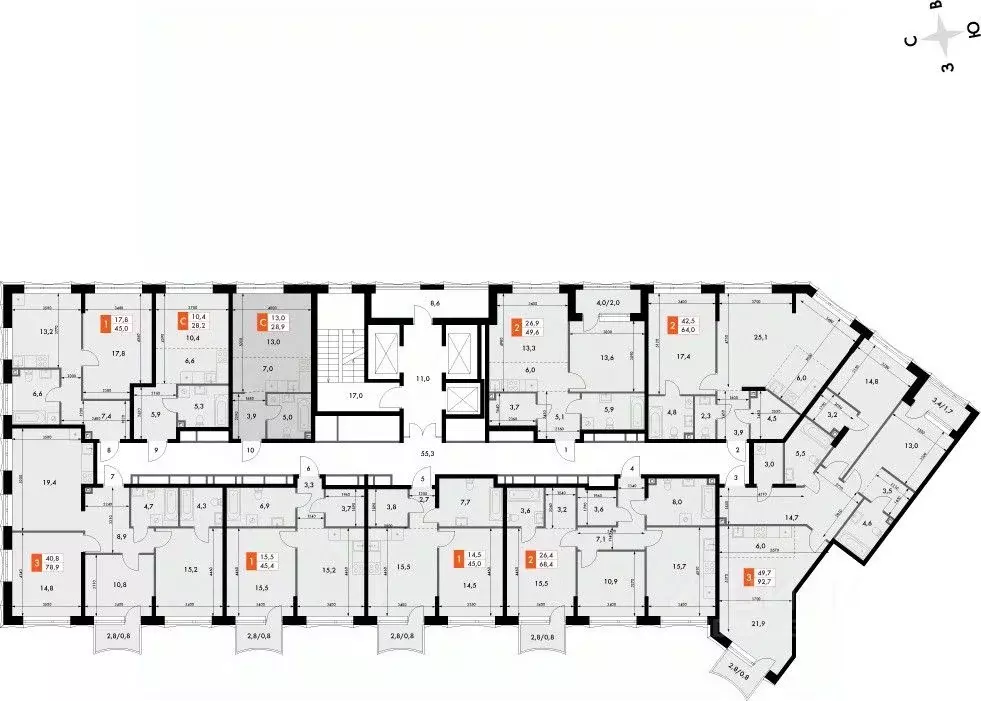 Студия Нижегородская область, Нижний Новгород Черниговская ул. (28.9 ... - Фото 1