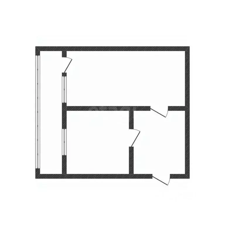 1-к кв. Татарстан, Казань Гвардейская ул., 16б (41.1 м) - Фото 2
