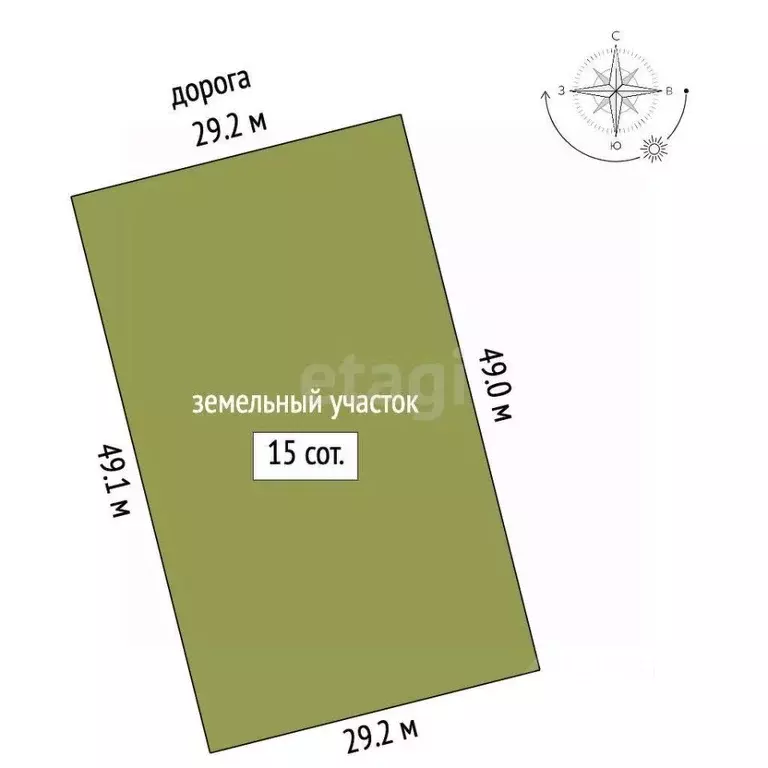 Участок в Башкортостан, Стерлитамакский район, Казадаевский сельсовет, ... - Фото 2