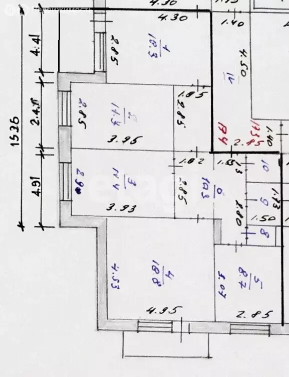 4-комнатная квартира: Новоалтайск, 8-й микрорайон, 28 (84 м) - Фото 1