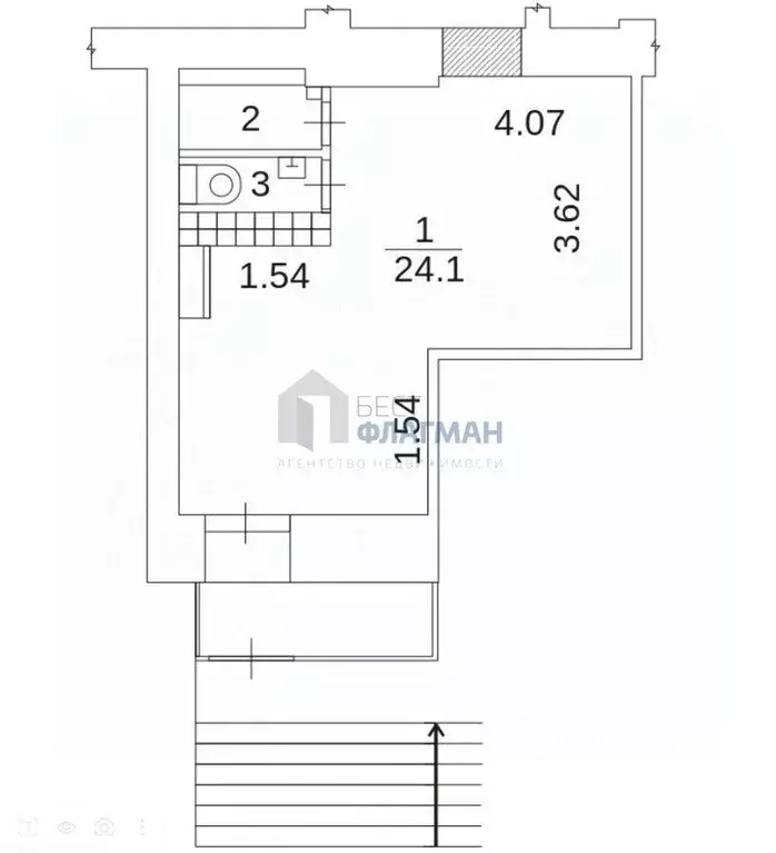 Помещение свободного назначения в Москва ул. Мастеркова, 3 (32 м) - Фото 2