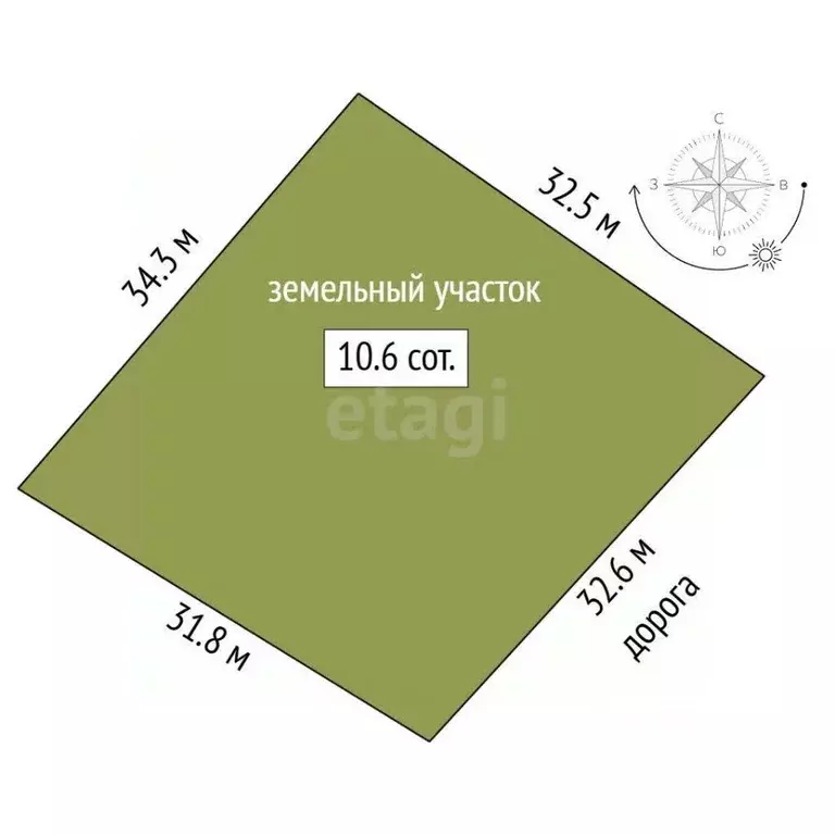 Участок в Саратовская область, Балашовский район, с. Репное  (10.0 ... - Фото 2