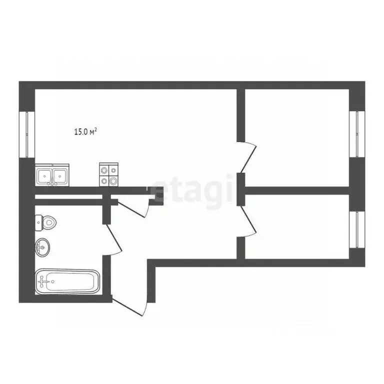 3-к кв. Ставропольский край, Кисловодск Замковая ул. (86.0 м) - Фото 2