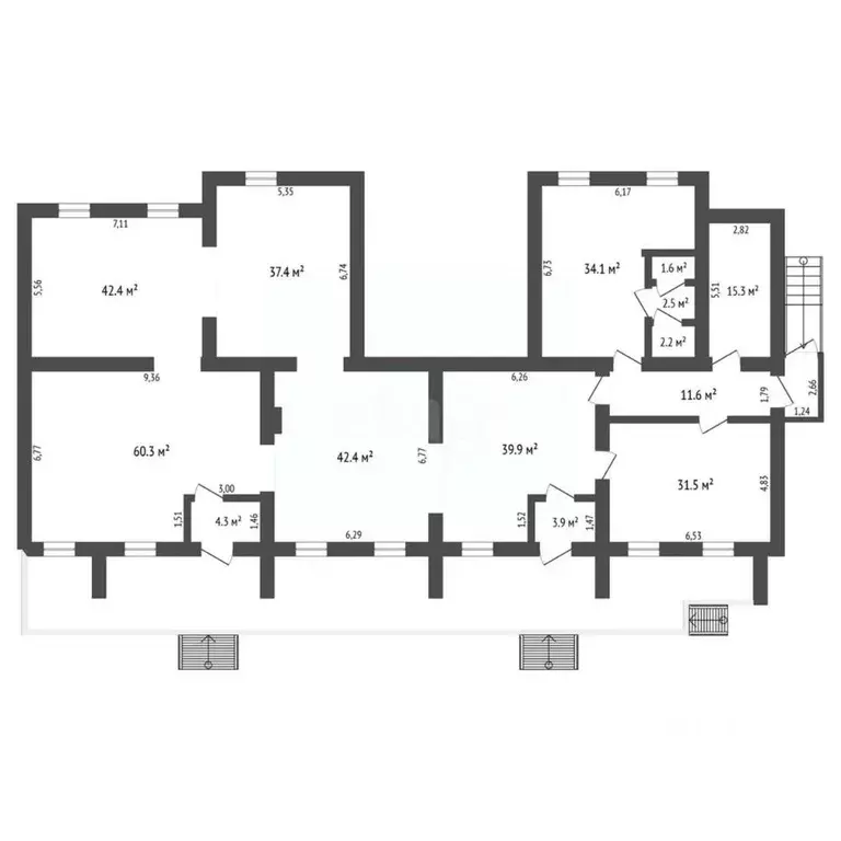 Торговая площадь в Амурская область, Благовещенский район, с. Чигири ... - Фото 2