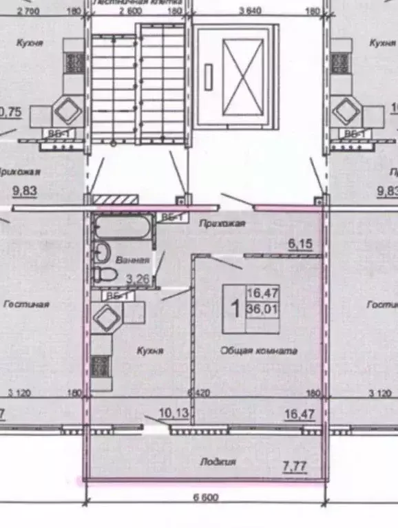 1-к кв. Ульяновская область, Ульяновск Камышинская ул., 66 (36.1 м) - Фото 2