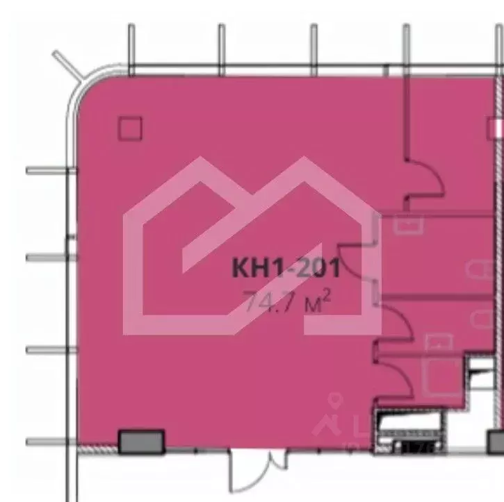 Помещение свободного назначения в Москва ул. Гастелло, 30 (75 м) - Фото 2