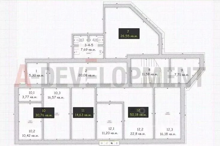 Офис в Татарстан, Казань ул. Маршала Чуйкова, 2Г (177 м) - Фото 2