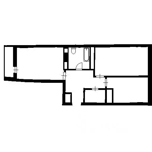 3-к кв. Башкортостан, Уфа ул. Кирова, 130 (69.8 м) - Фото 2