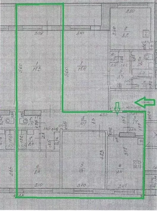 3-к кв. Нижегородская область, Нижний Новгород Тонкинская ул., 7 (64.4 ... - Фото 1