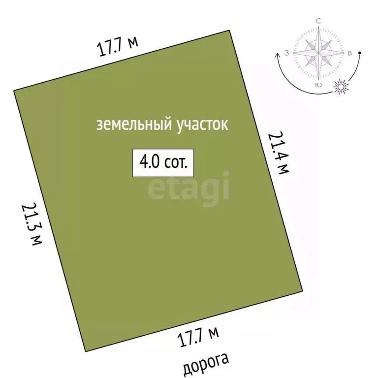 Участок в Тюменская область, Тюмень Тополя СНТ, ул. 25-я, 54А (4.0 ... - Фото 2
