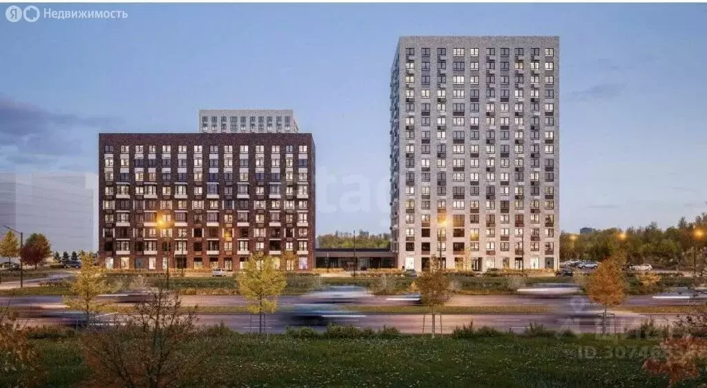 Квартира-студия: Благовещенск, ЖК Зея Парк, 4 (22 м) - Фото 2