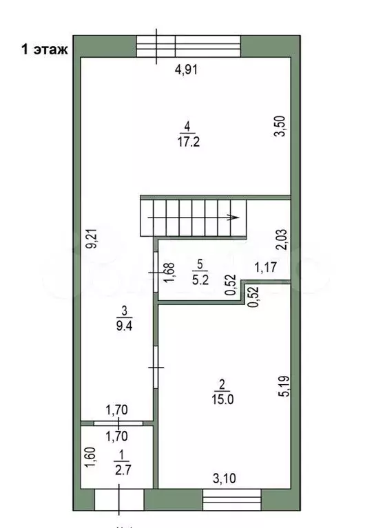 Таунхаус 110 м на участке 3,5 сот. - Фото 1