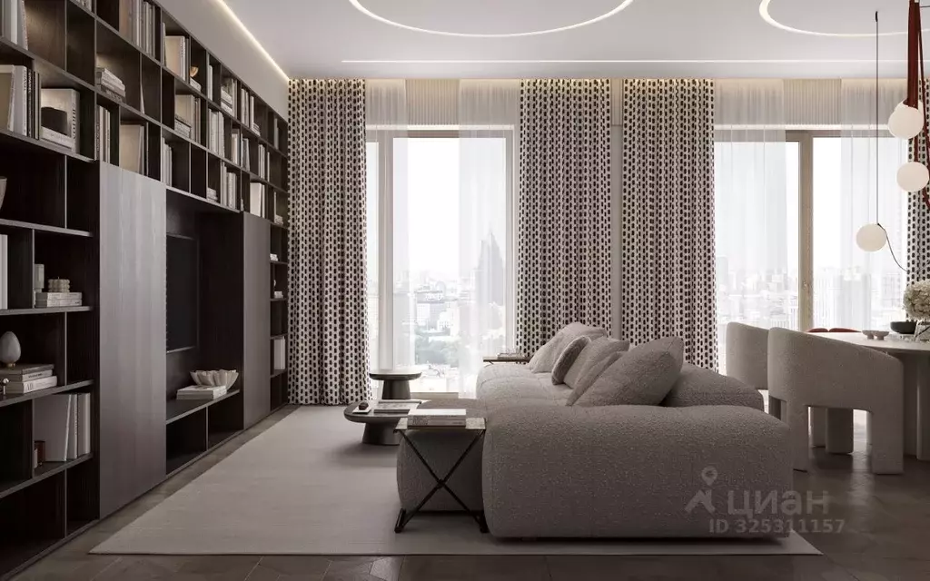 3-к кв. Москва ул. Усачева, 13 (116.0 м) - Фото 1