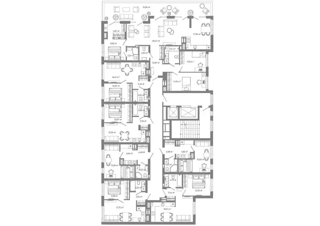 3-комнатная квартира: Астрахань, улица Латышева, 16А (141 м) - Фото 2