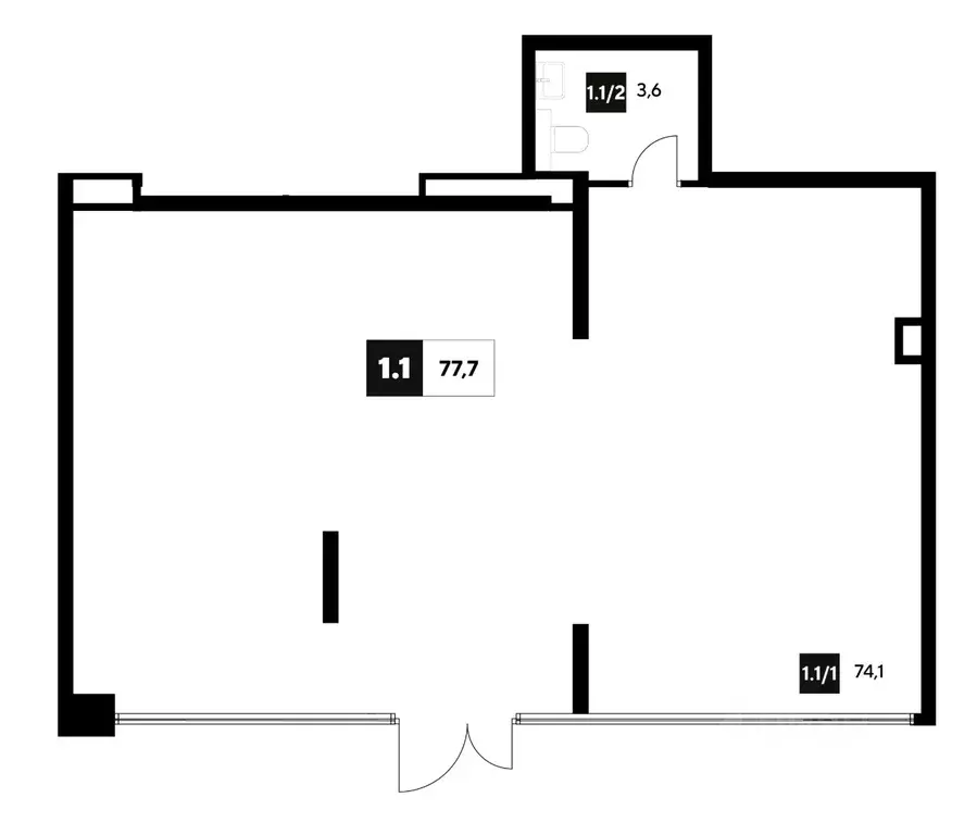 Помещение свободного назначения в Омская область, Омск Светловская ... - Фото 1