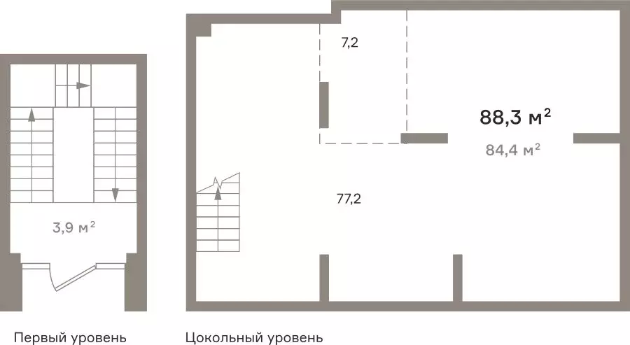 Помещение свободного назначения (88.4 м) - Фото 1