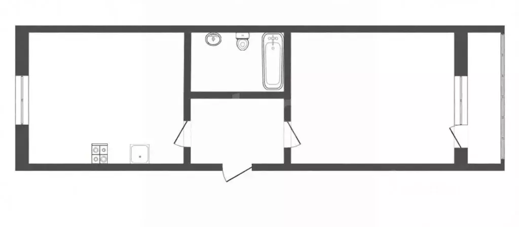 1-к кв. Ярославская область, Ярославль ул. 3-я Шоссейная, 22А (43.6 м) - Фото 2