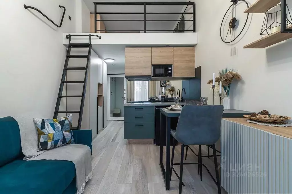 Студия Москва Грайвороновская ул., 6С1 (24.0 м) - Фото 2