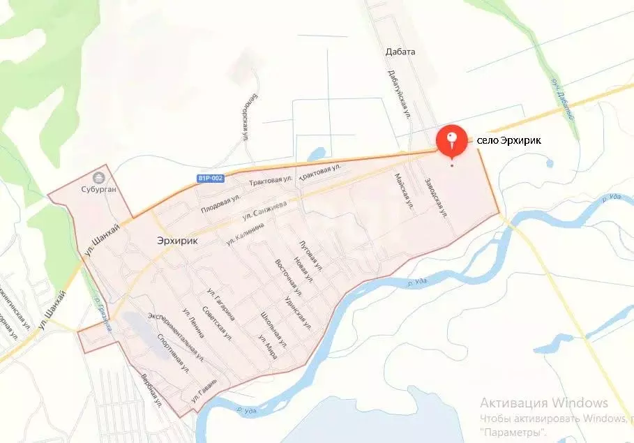 Участок в Бурятия, Заиграевский район, Дабатуйское с/пос, с. Эрхирик  ... - Фото 0