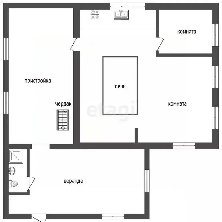 Дом в Вологодская область, Харовск Северная ул., 12 (46 м) - Фото 2