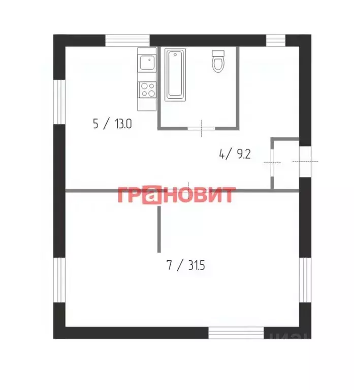 Дом в Новосибирская область, Новосибирск Любитель СТ, 126 (130 м) - Фото 1
