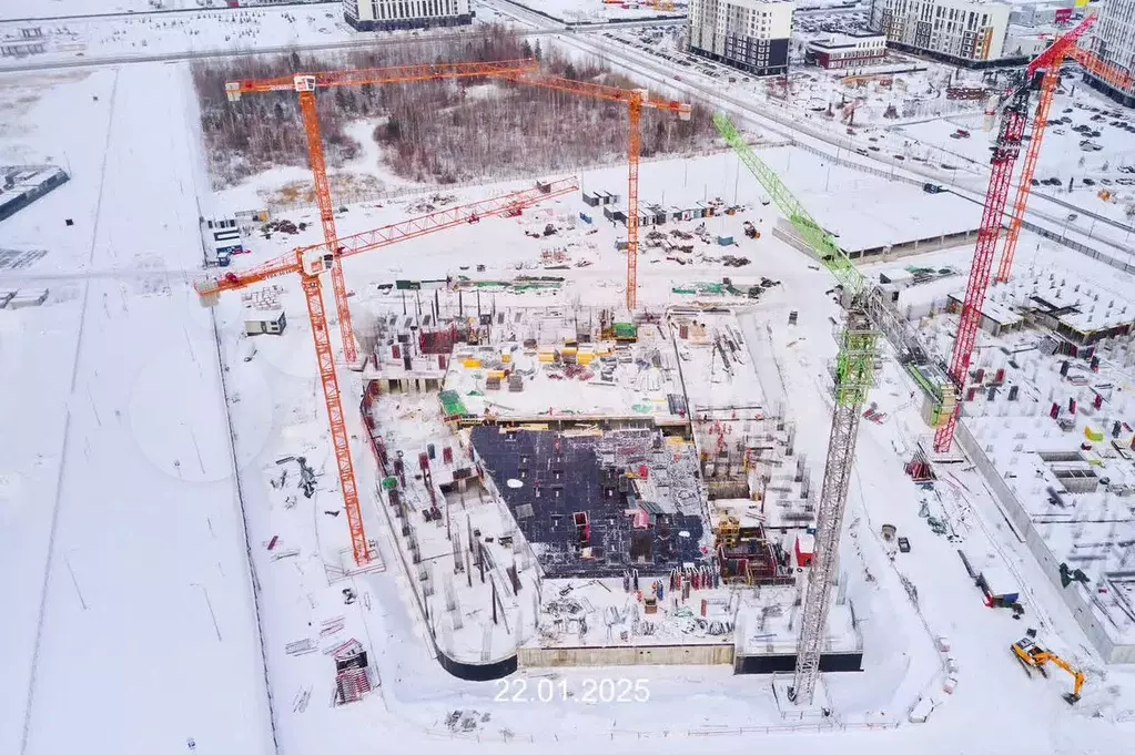 2-к. квартира, 57,6 м, 7/9 эт. - Фото 1
