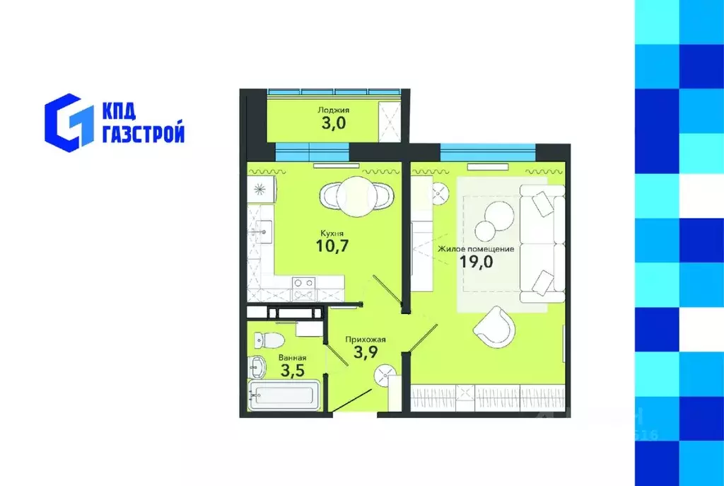 1-к кв. Новосибирская область, Новосибирский район, Станционный ... - Фото 1