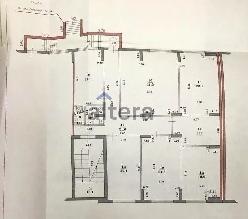 Офис в Татарстан, Казань ул. Амирхана Еники, 17 (183 м) - Фото 1